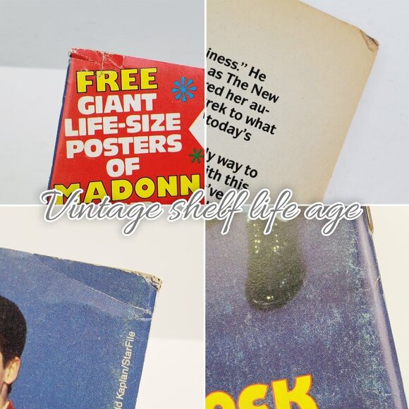 Rock Scene New Kids on Block Explode Magazine NKOTB Madonna Posters Nov. 1990 - Picture 10 of 11